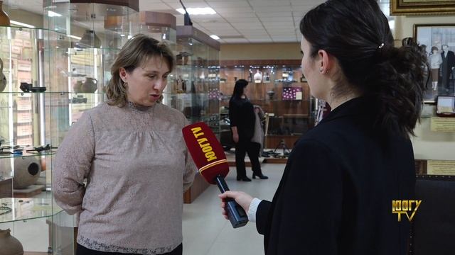 Познавательно, интересно, важно. Учащиеся 8 "б" класса СОШ №1 г. Цхинвал в музейном комплексе ЮОГУ смотреть онлайн