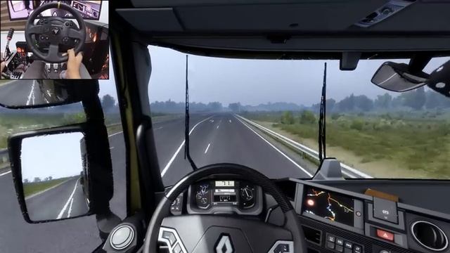To Bulgaria - Euro Truck Simulator 2 | Thrustmaster TX gameplay смотреть онлайн