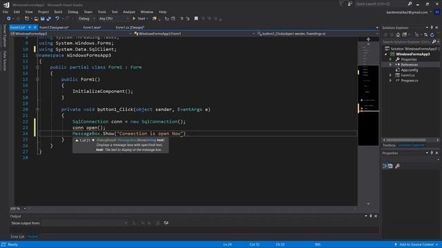 C_Sharp(C#) Graphical User Interface (GUI) | | Project Part -02|| Connection To Server смотреть онлайн