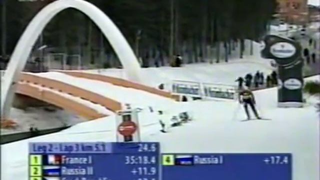 Чемпионат мира 2005, Ханты-Мансийск, смешанная эстафета смотреть онлайн