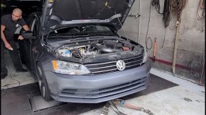 MK6 jetta 1.4 tsi stage 2 Dyno