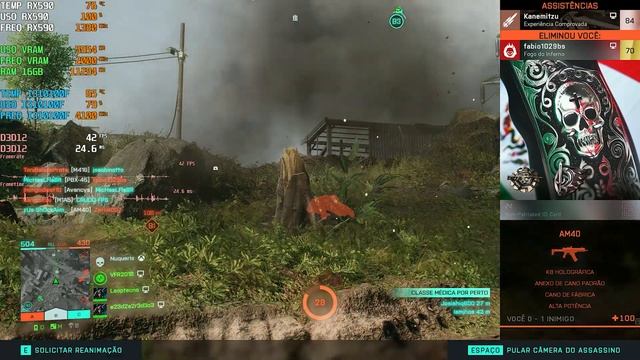 Battlefield 2042 - I3 10100F │ RX 590 8GB │ 16GB RAM [ ULTRA SETTINGS ] [ 1080p ] смотреть онлайн