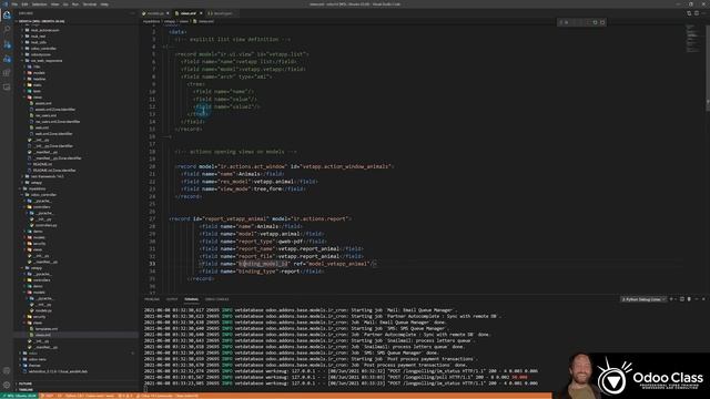 Basic Odoo Inheritance | Models, Views & Many2one / One2Many Relationships смотреть онлайн