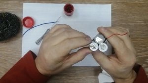 Пайка аккумулятора 18650 флюс гель