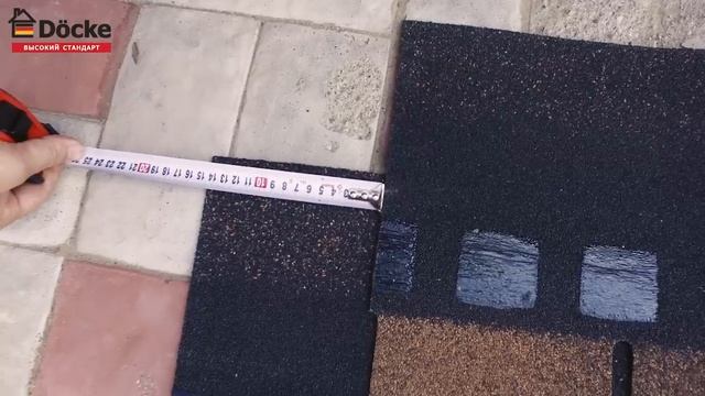 Кровля Docke гибкая черепица серия SAPPORO