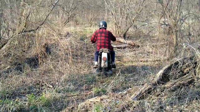 ИЖ Планета 2 и ИЖ Планета 4 по лесу,грязи и лужам. смотреть онлайн