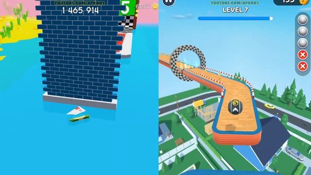 Going Balls VS Rolling Balls 3D Ball Run 2048 Race Master 3D Shape Shifting Blob Runner 1304202318 смотреть онлайн