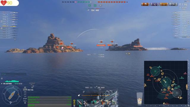 World of Warships - 1 Darling 6 strong men смотреть онлайн