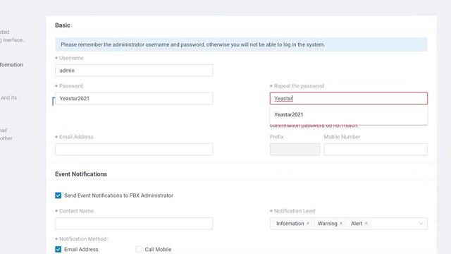Yeastar P-Series PBX System Configuration Basic Level - Session 1 Initial Settings (2021) смотреть онлайн