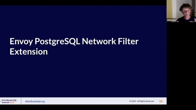 Distributed SQL Summit : Envoy & Service Mesh for Databases смотреть онлайн