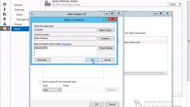 SQL Server 2012 Two Node Failover - Part 2 - Create iSCSI Virtual Disks and Configure iSCSI Targets смотреть онлайн