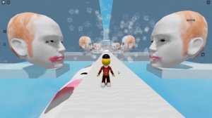 ЖУТКАЯ ГОЛОВА УГРОЖАЕТ МНЕ В ROBLOX! НУБАСТЕР!