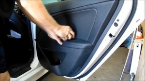 Kia Optima разборка задней обшивки