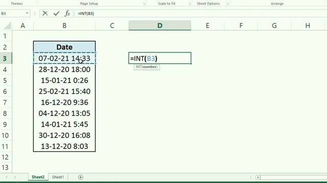 Quickly Remove Time from Date Timestamp In Excel // Excel Tips & Tricks// Excel Tutorial 2021 смотреть онлайн