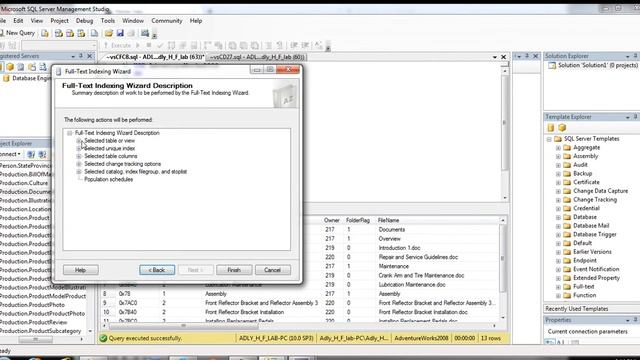 Setting up Full text index on database table смотреть онлайн