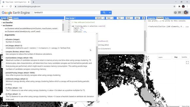 Google Earth Engine 10: Clustering and Explaining All Clusterers смотреть онлайн