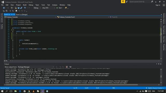 C# Application to Firebase Database | Connecting to Firebase using Firesharp C# Application смотреть онлайн
