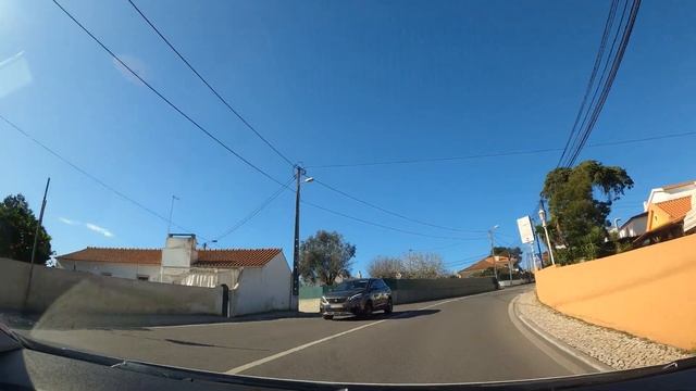 Driving to Azenhas do Mar, Portugal, 4K 60 fps смотреть онлайн