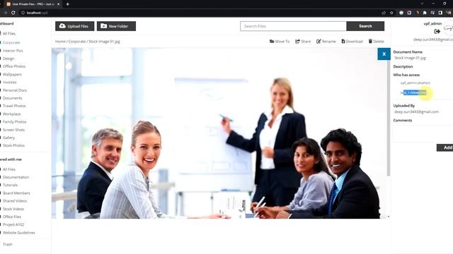 How to Share a File - Frontend File Manager PRO смотреть онлайн