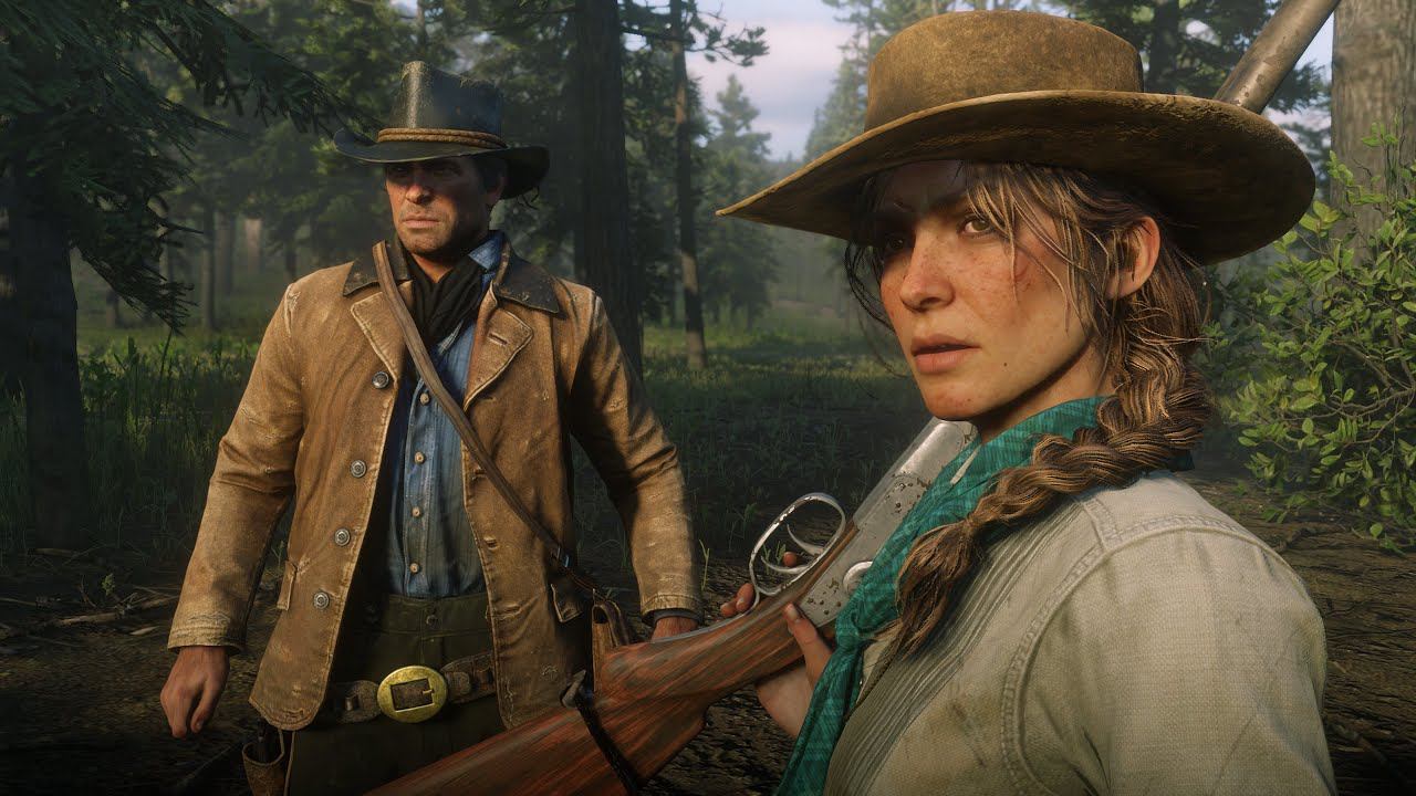 Red Dead Redemption 2 (RDR2) - Ранчо Олд Гар Гамес. Плохой старается стать хорошим смотреть онлайн