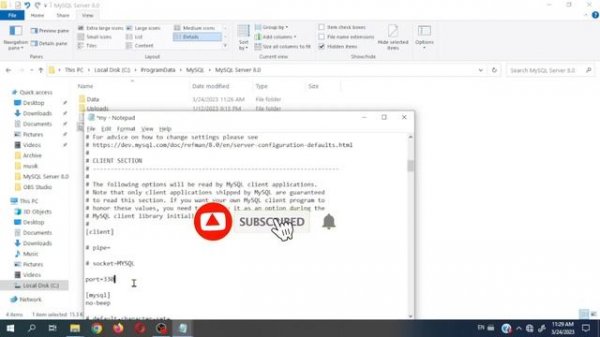 How to Change MySQL Server Port Number on Windows | [FIXED!!!] MySQL Port 3306 Not Working