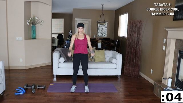 40 MINUTE TOTAL BODY TABATA WORKOUT | Tracy Steen