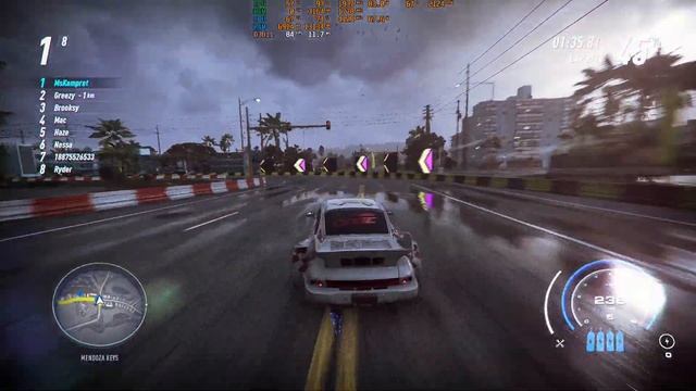 AMD Ryzen 5 3600X Sapphire Radeon RX 5500 XT 8 GB PULSE Need for Speed Heat Online Auto Setting смотреть онлайн