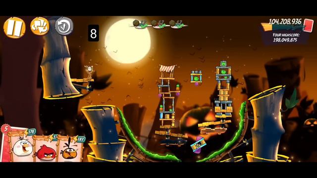 Angry birds 2 mighty eagle bootcamp Mebc 13 Jan 2024 with 3 extra birds (bomb+bubbles+bubbles)#ab2 смотреть онлайн