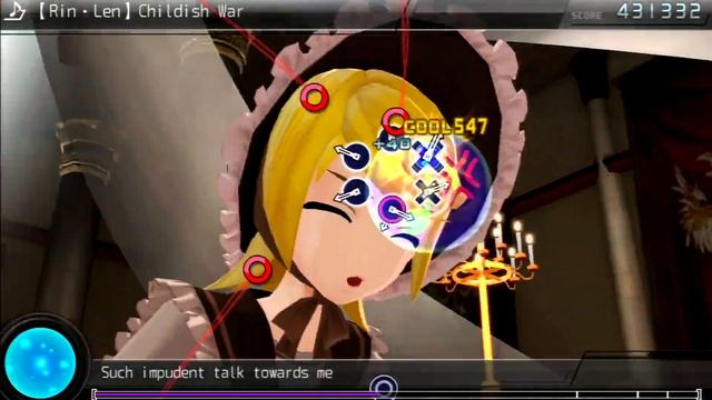 Project Diva F 2nd [ENG Edit] Childish War [10★ PERFECT] смотреть онлайн