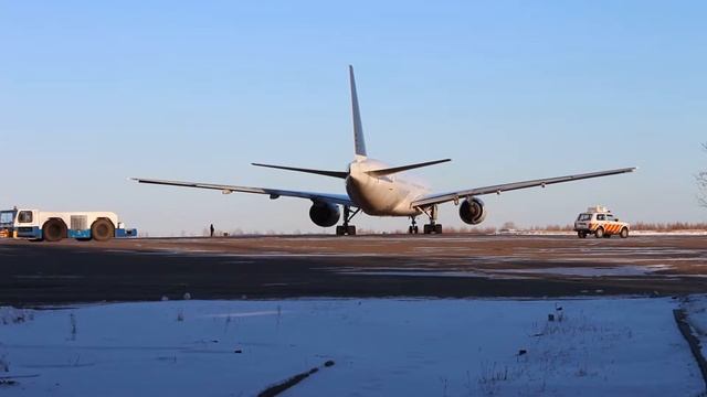 Nordwind Boeing 777-200ER VP-BJH Flight NWS2553 launch смотреть онлайн