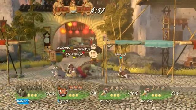 Kung Fu Panda: Showdown of Legendary Legends using Master Croc's move exploit online смотреть онлайн