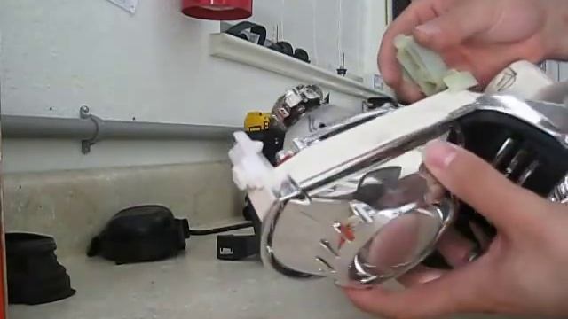 E46 BMW Sedan Headlight Disassembly