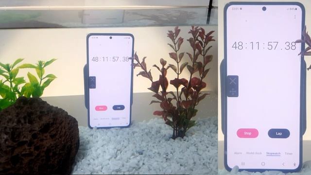 Samsung Galaxy S21 пролежал в воде больше недели