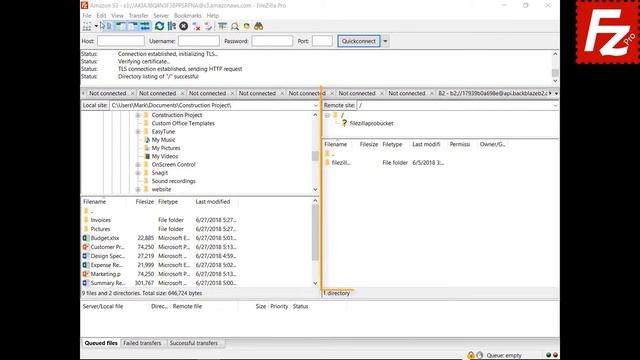 FileZilla Pro Complete Tutorial with File Synchronization смотреть онлайн