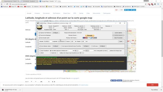 BOT POKÉMON GO GRATUIT ! LVL 40 SANS RIEN FAIRE- Hack Fr - JOUER SANS BOUGER смотреть онлайн