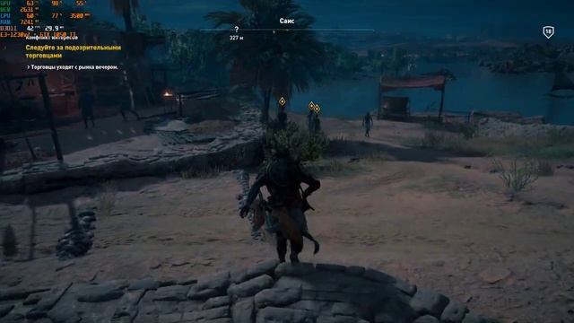 Xeon E3-1230 v2 + GT1030 + 16 GB DDR3 RAM. Assassin’s Creed Origins. #19 смотреть онлайн