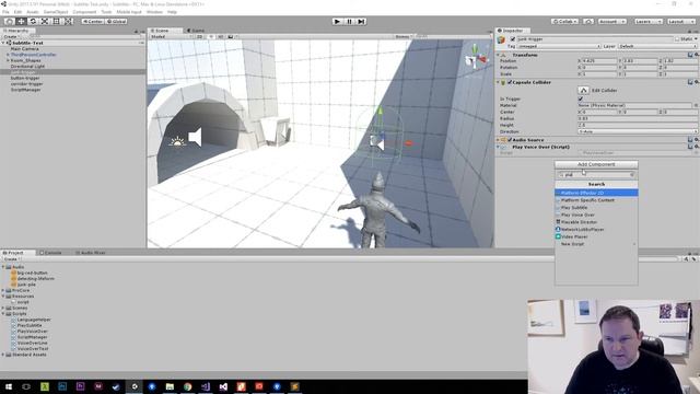 Adding Subtitles to Voice Overs in Unity смотреть онлайн