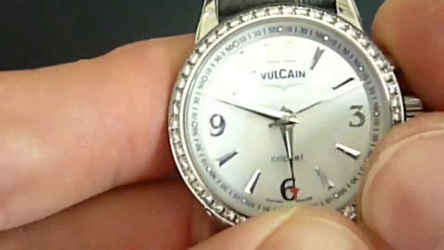 Vulcain Cricket Brilliants Bezel Mother Of Pearl Dial Wrist Alarm - Armbandwecker смотреть онлайн
