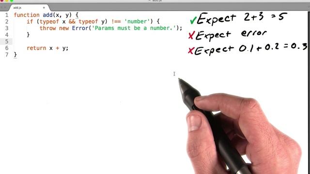 Refactoring add() - JavaScript Testing смотреть онлайн