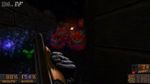[DOOM II] DISSOLUTION: REMASTERED. Maps 1-4 (Ultra-Violence difficulty, 100% Kills & Secrets) смотреть онлайн