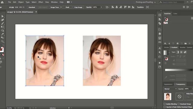How to distort an image in adobe illustrator cc | Skew and Perspective Image Manipulation смотреть онлайн