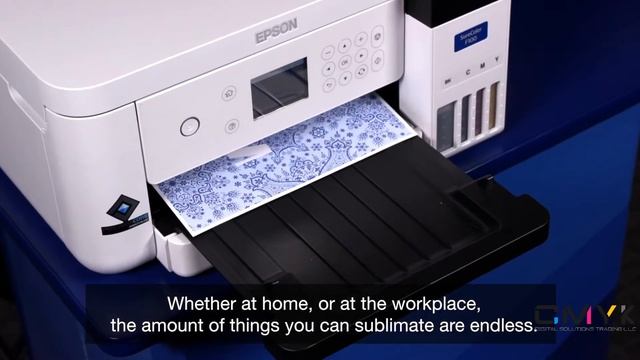 Epson SC-F100 First A4 Dye-Sublimation Printer. смотреть онлайн