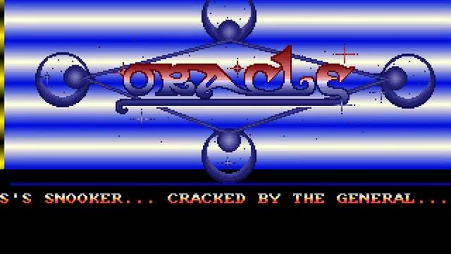 Oracle Steve Davis Snooker mp4 HYPERSPIN AMIGA INTRO CRACKTRO DEMO COMMODORE NOT MINE VIDEOS смотреть онлайн