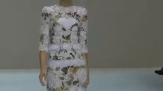 Dolce & Gabbana Spring 2011 - Runway Fashion Show - W Magazine