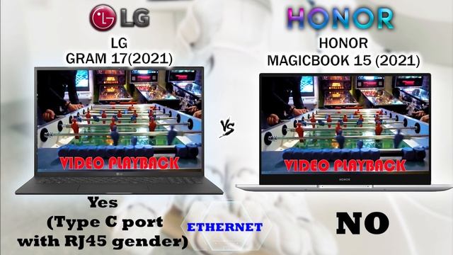 LG GRAM 17 (2021) VS HONOR MAGICBOOK 15 (2021) смотреть онлайн
