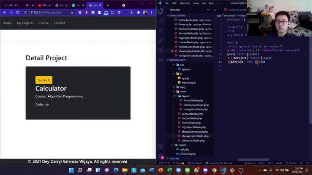 Membuat Website dengan Framework PHP Laravel 8 смотреть онлайн