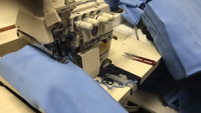 Швейное производство FABRIC Москва. Пошив толстовок из футера. смотреть онлайн
