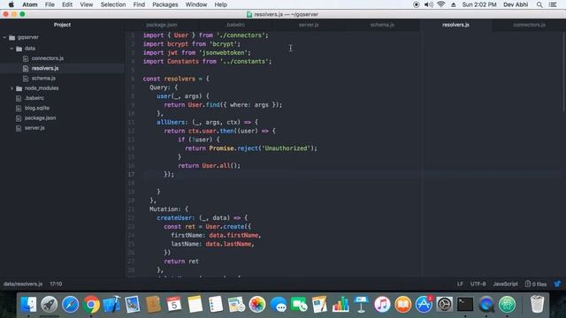 React Native and GraphQL Server Authentication—Part 1 смотреть онлайн