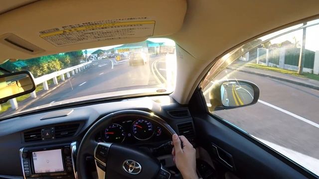 Driving Toyota Mark X 2011 смотреть онлайн