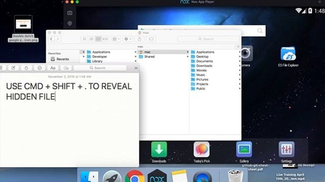 How to transfer files from NOX App Player to Mac [missing Nox_Share folder SOLVED] смотреть онлайн